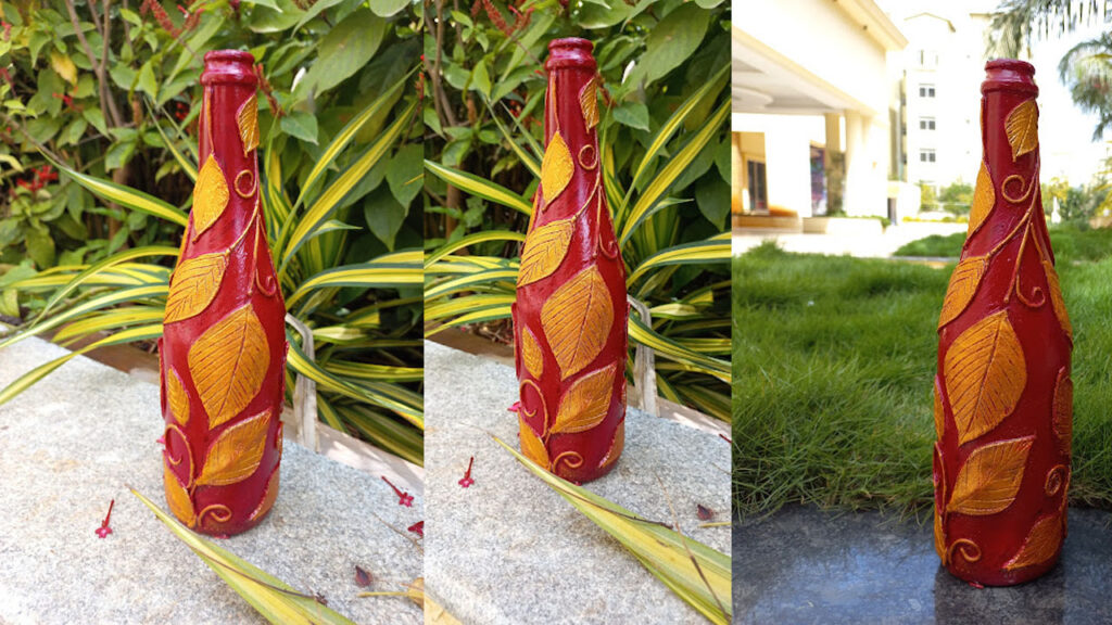 2 Easy and simple Bottle painting ideas.
KABEER ART modeling clay. Glass bottles. Glass bottles
